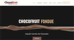 Desktop Screenshot of chocofruitfondue.com