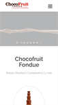 Mobile Screenshot of chocofruitfondue.com